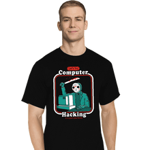 Load image into Gallery viewer, Shirts T-Shirts, Tall / Large / Black Hacking For Beginners
