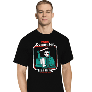 Shirts T-Shirts, Tall / Large / Black Hacking For Beginners