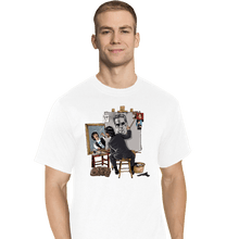 Load image into Gallery viewer, Secret_Shirts T-Shirts, Tall / Large / White Keanu Portrait
