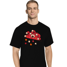 Load image into Gallery viewer, Daily_Deal_Shirts T-Shirts, Tall / Large / Black Cute Tyrant Dice
