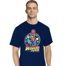 Load image into Gallery viewer, Daily_Deal_Shirts T-Shirts, Tall / Large / Navy Ride Me!
