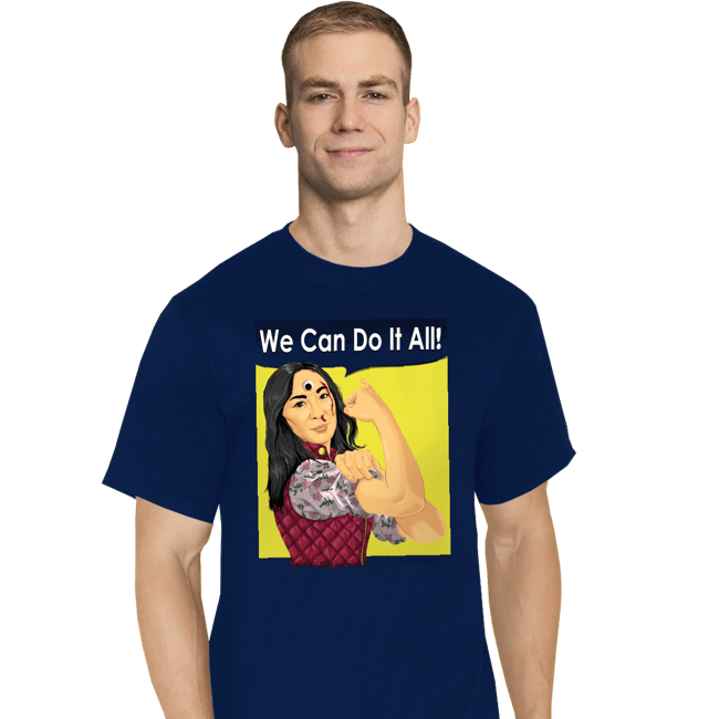 Secret_Shirts T-Shirts, Tall / Large / Navy We Can Do It All!