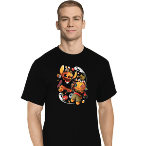 Daily_Deal_Shirts T-Shirts, Tall / Large / Black Experiment Halloween