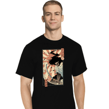 Load image into Gallery viewer, Secret_Shirts T-Shirts, Tall / Large / Black AfroSamurai
