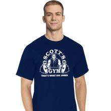Load image into Gallery viewer, Shirts T-Shirts, Tall / Large / Navy Scott&#39;s Gym
