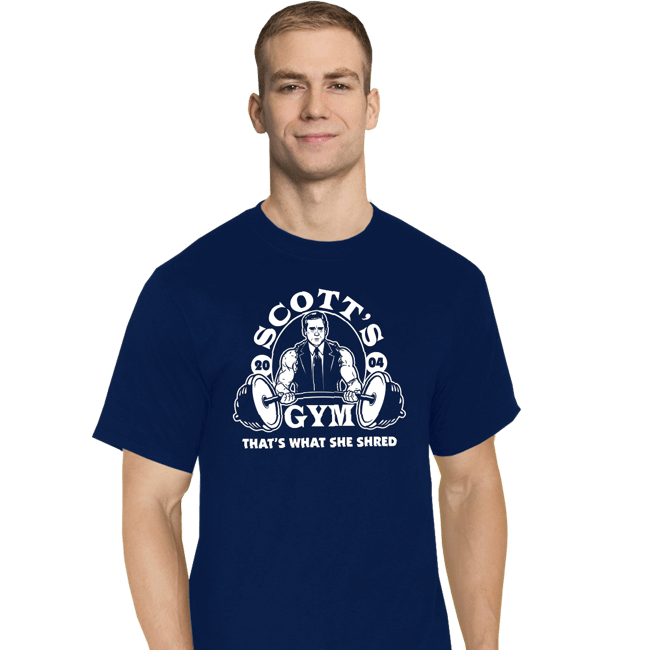 Shirts T-Shirts, Tall / Large / Navy Scott's Gym
