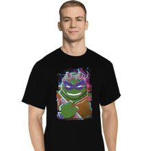 Load image into Gallery viewer, Daily_Deal_Shirts T-Shirts, Tall / Large / Black Glitch Donatello
