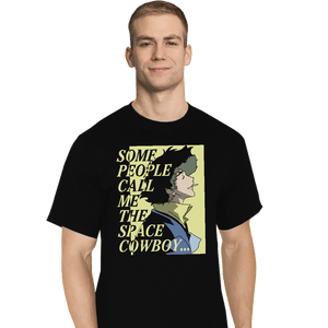 Secret_Shirts T-Shirts, Tall / Large / Black The Cowboy Of Love