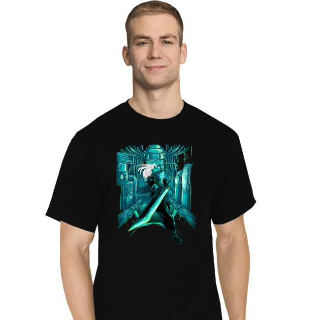 Shirts T-Shirts, Tall / Large / Black Fantasy Battle