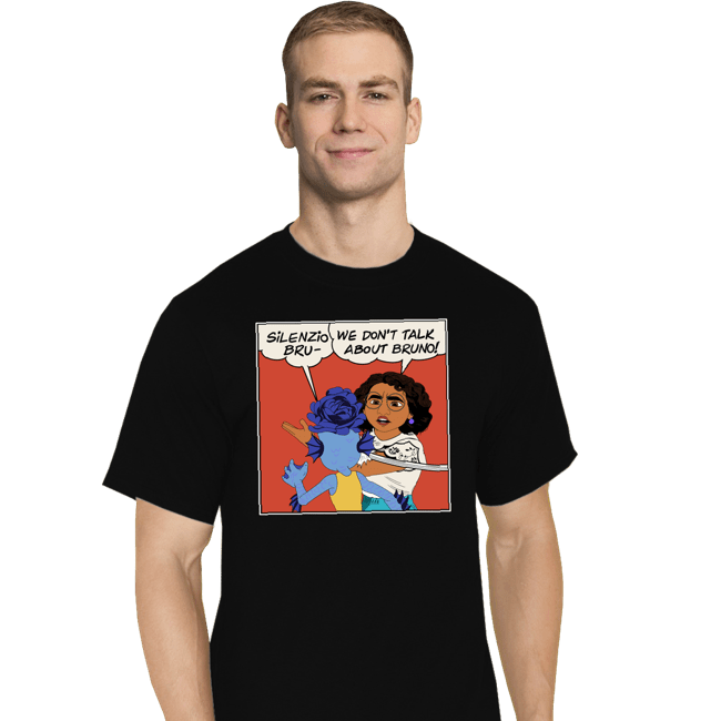 Daily_Deal_Shirts T-Shirts, Tall / Large / Black Silenzio Slap