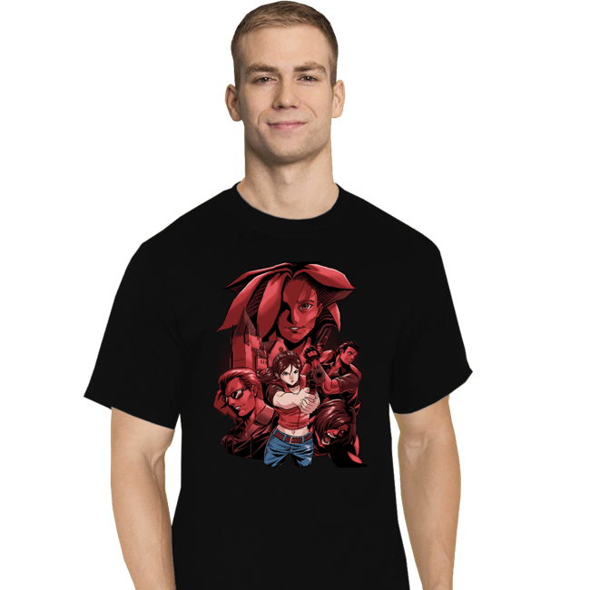 Secret_Shirts T-Shirts, Tall / Large / Black Escape The Horror