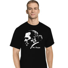 Load image into Gallery viewer, Daily_Deal_Shirts T-Shirts, Tall / Large / Black Mr. Depp
