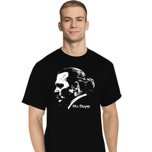 Daily_Deal_Shirts T-Shirts, Tall / Large / Black Mr. Depp