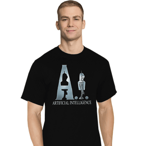 Daily_Deal_Shirts T-Shirts, Tall / Large / Black Artificial Intelligence