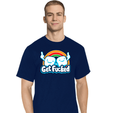 Load image into Gallery viewer, Secret_Shirts T-Shirts, Tall / Large / Navy Get Effed
