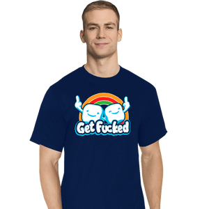 Secret_Shirts T-Shirts, Tall / Large / Navy Get Effed