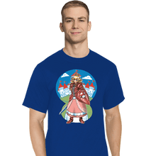 Load image into Gallery viewer, Daily_Deal_Shirts T-Shirts, Tall / Large / Royal Blue Armored Princess

