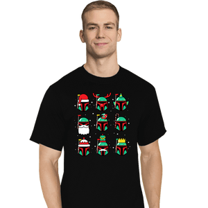 Daily_Deal_Shirts T-Shirts, Tall / Large / Black Bountiful Xmas