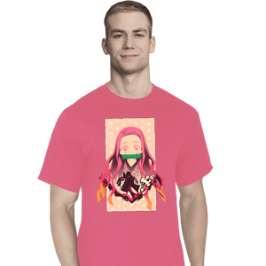 Shirts T-Shirts, Tall / Large / Red Demon Nezuko