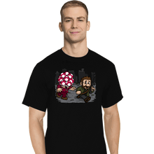 Load image into Gallery viewer, Daily_Deal_Shirts T-Shirts, Tall / Large / Black Evil Mushroom!
