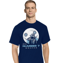 Load image into Gallery viewer, Shirts T-Shirts, Tall / Large / Navy Emil Weapon Number 7
