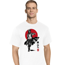 Load image into Gallery viewer, Daily_Deal_Shirts T-Shirts, Tall / Large / White Dabi Sumi-e

