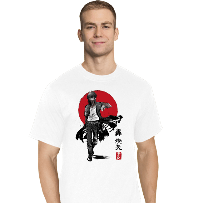 Daily_Deal_Shirts T-Shirts, Tall / Large / White Dabi Sumi-e