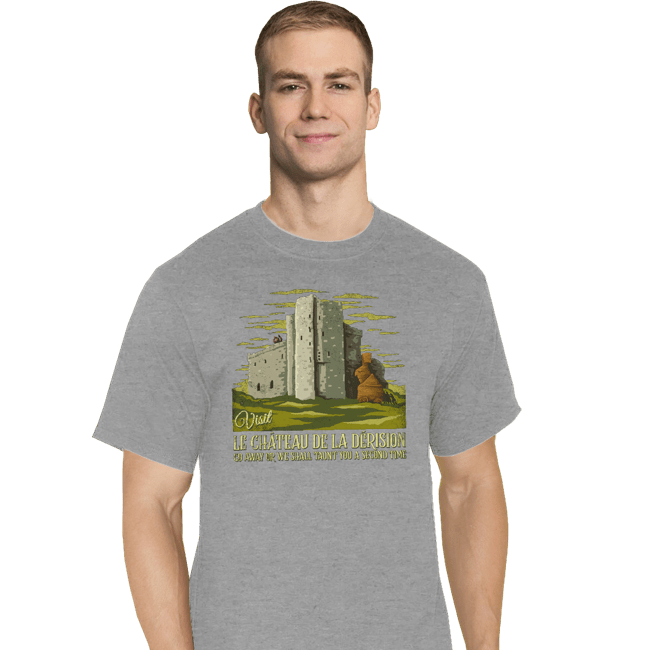 Daily_Deal_Shirts T-Shirts, Tall / Large / Sports Grey Visit Taunter's Castle