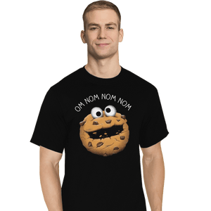 Shirts T-Shirts, Tall / Large / Black Monster Cookie