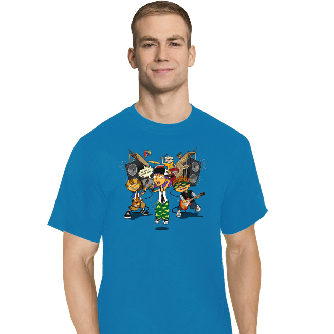 Daily_Deal_Shirts T-Shirts, Tall / Large / Royal Blue Sk8r Kidz