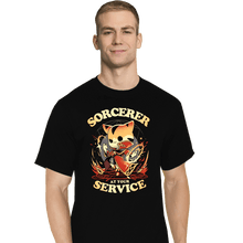 Load image into Gallery viewer, Daily_Deal_Shirts T-Shirts, Tall / Large / Black Sorcerer&#39;s Call
