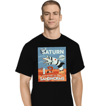Load image into Gallery viewer, Shirts T-Shirts, Tall / Large / Black Visit Saturn
