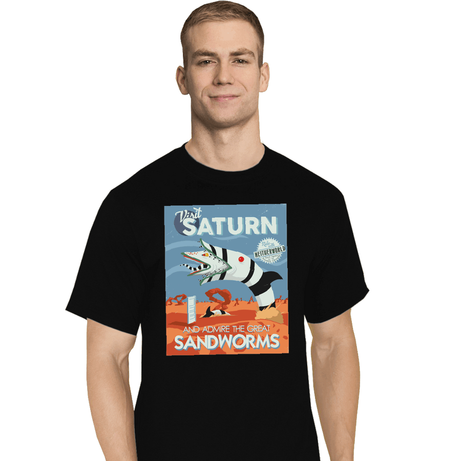 Shirts T-Shirts, Tall / Large / Black Visit Saturn