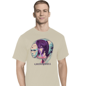 Daily_Deal_Shirts T-Shirts, Tall / Large / White Ghost In The Shell
