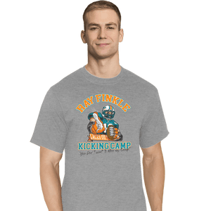 Shirts T-Shirts, Tall / Large / Sports Grey Ray Finkle Kicking Camp