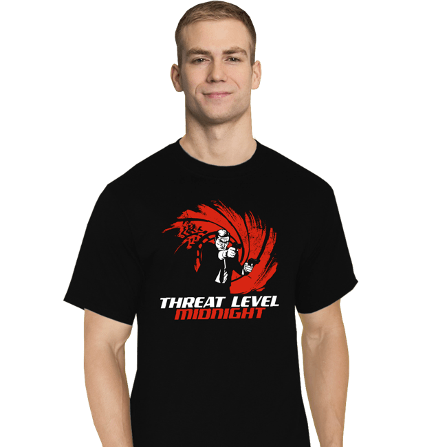 Daily_Deal_Shirts T-Shirts, Tall / Large / Black Double O Threat