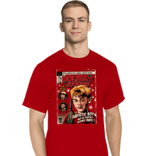Load image into Gallery viewer, Daily_Deal_Shirts T-Shirts, Tall / Large / Red Holiday Stories
