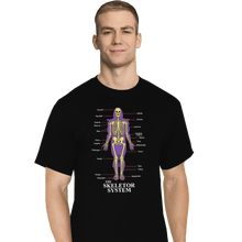 Load image into Gallery viewer, Shirts T-Shirts, Tall / Large / Black The Skeletor System
