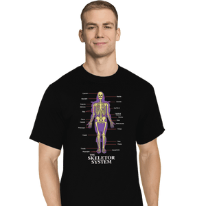 Shirts T-Shirts, Tall / Large / Black The Skeletor System