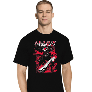 Shirts T-Shirts, Tall / Large / Black Hellsing Weapon Alucard