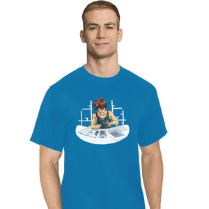 Shirts T-Shirts, Tall / Large / Royal Robot Builder