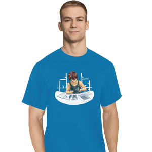 Shirts T-Shirts, Tall / Large / Royal Robot Builder