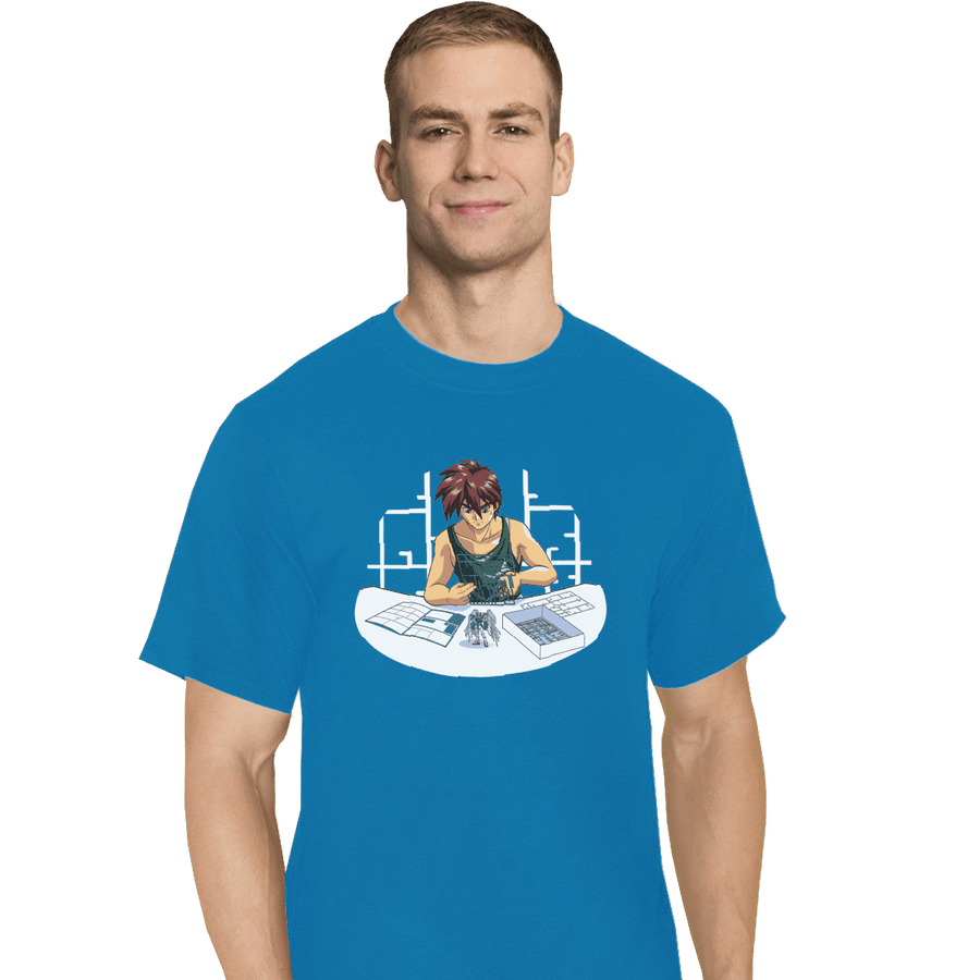 Shirts T-Shirts, Tall / Large / Royal Robot Builder