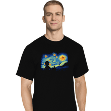 Load image into Gallery viewer, Secret_Shirts T-Shirts, Tall / Large / Black Super Starry Bros
