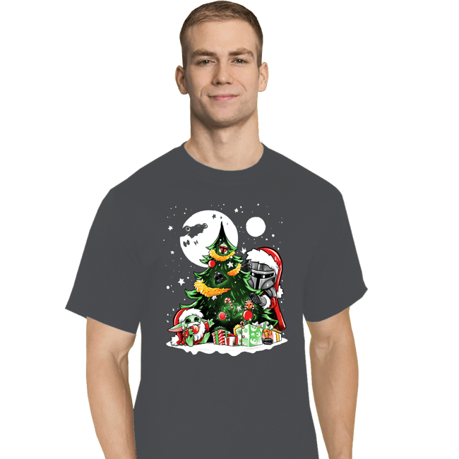 Daily_Deal_Shirts T-Shirts, Tall / Large / Charcoal The Way of Christmas