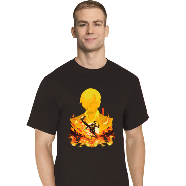 Shirts T-Shirts, Tall / Large / Black Sanji Shadow