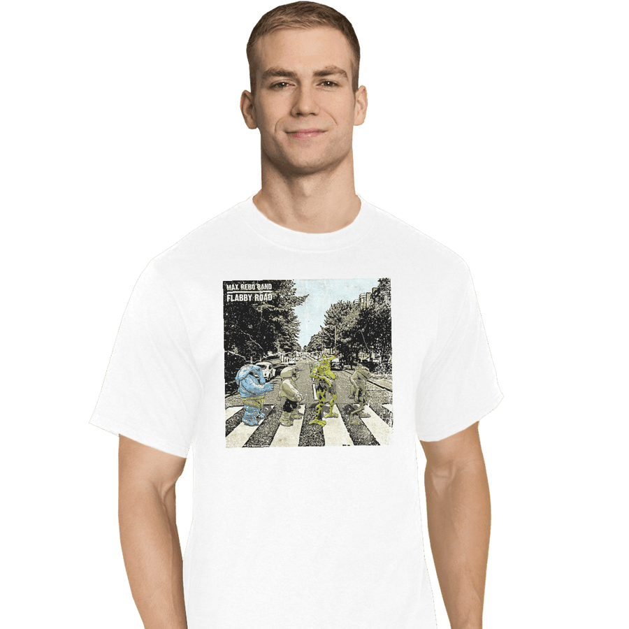 Shirts T-Shirts, Tall / Large / White Flabby Road