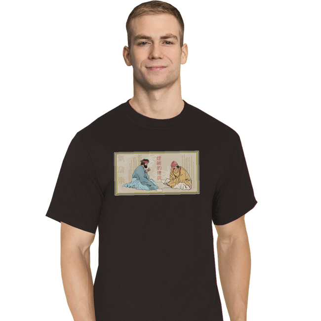 Daily_Deal_Shirts T-Shirts, Tall / Large / Black Legend Of The Smoking Bowls