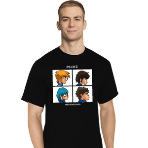 Secret_Shirts T-Shirts, Tall / Large / Black Pilotz