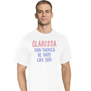 Secret_Shirts T-Shirts, Tall / Large / White Clarrissa